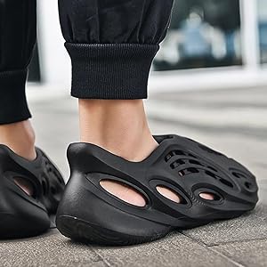 Foam Runner Shoes, Fashion Foam Runners Sneakers for Men